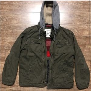 American Eagle Army Green Jacket